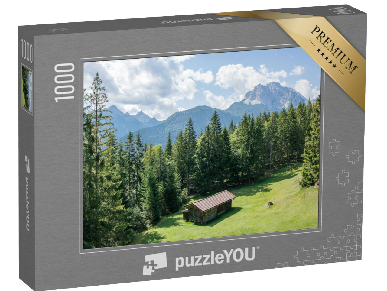 Puzzle 1000 Teile „Wettersteingebirge“