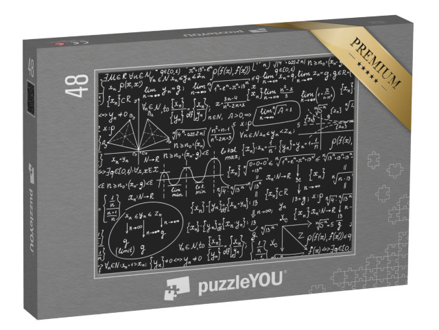 Puzzle 48 Teile „Mathe“