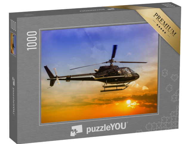 Puzzle 1000 Teile „Hubschrauber für Sightseeing“