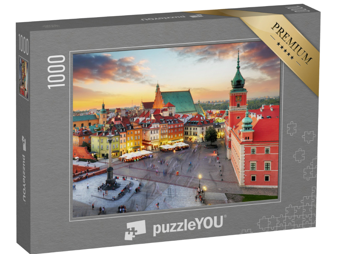 Puzzle 1000 Teile „Altstadt von Warschau, Polen“