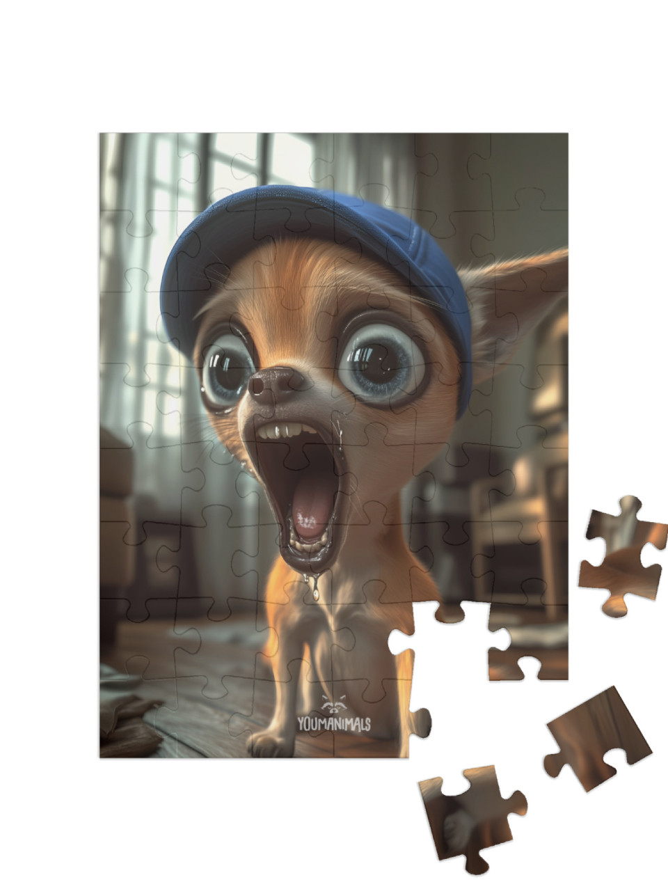 Puzzle 48 Teile „YOUMANIMALS: Emil“