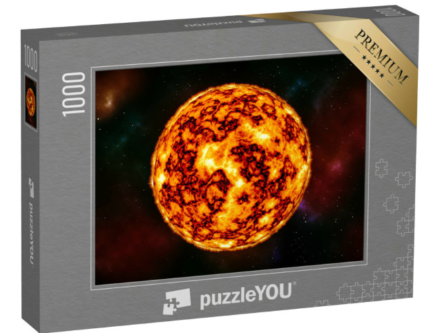 Puzzle 1000 Teile „Sonne im Weltraum  “