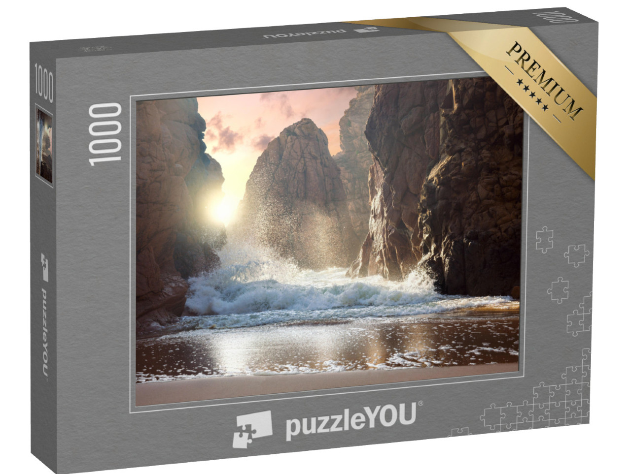Puzzle 1000 Teile „Die Kraft des Meeres“