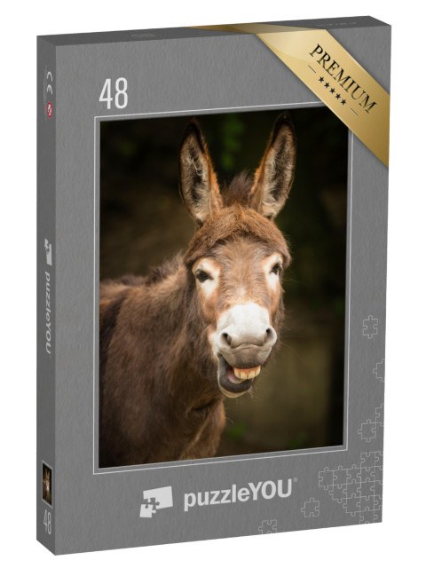 Puzzle 48 Teile „Ein Esel“