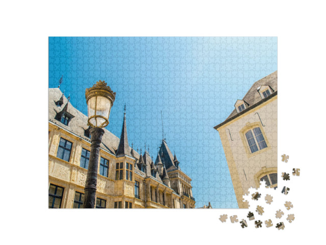 Puzzle 1000 Teile „Großherzoglicher Palast, Luxemburg“