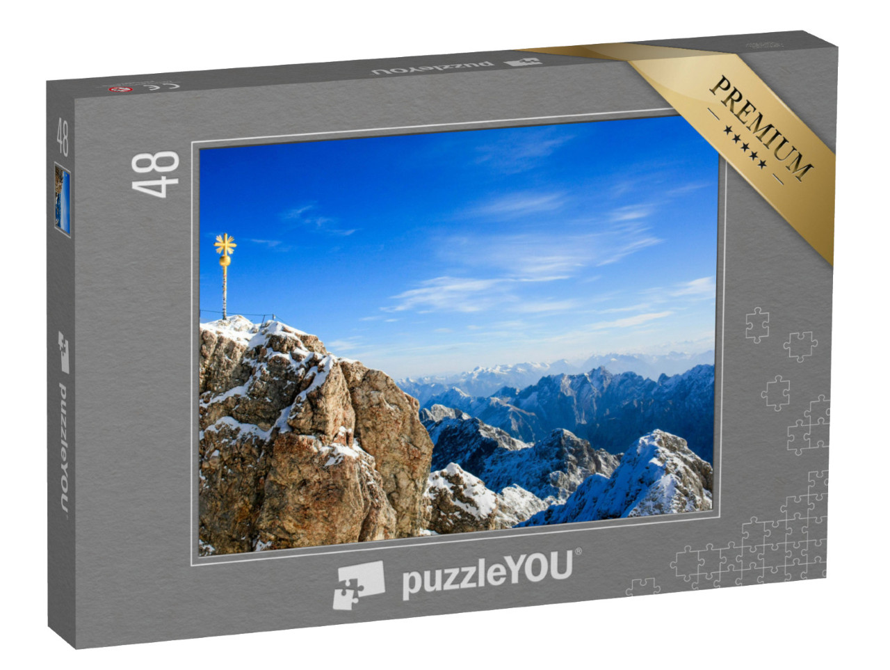 Puzzle 48 Teile „Die Zugspitze“