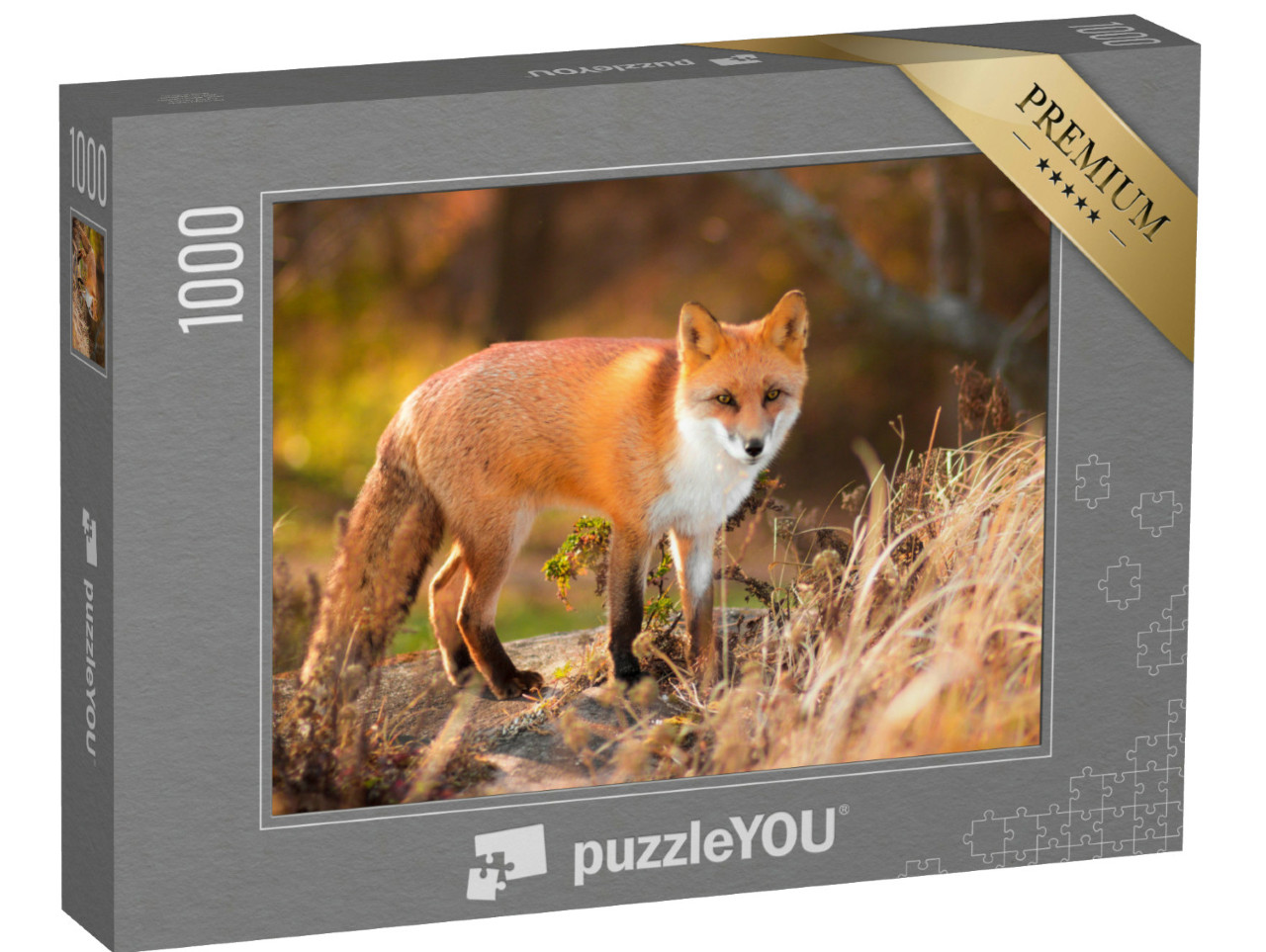 Puzzle 1000 Teile „Rotfuchs in der Natur“