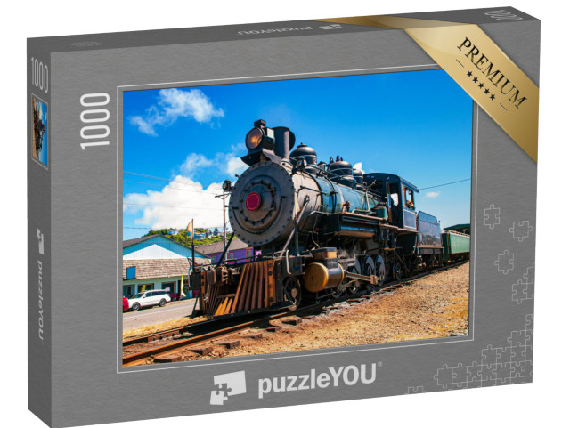 Puzzle 1000 Teile „Historische Dampflokomotive“