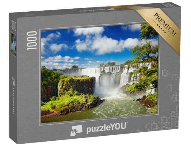 Puzzle 1000 Teile „ Iguazu-Wasserfälle an der brasilianischen und argentinischen Grenze“