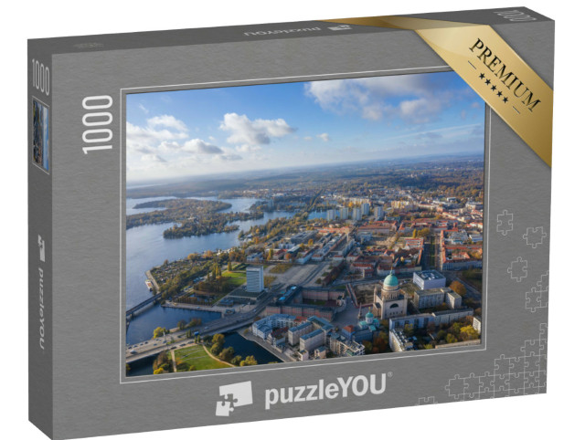 Puzzle 1000 Teile „Luftbildansicht über Potsdam, Deutschland“