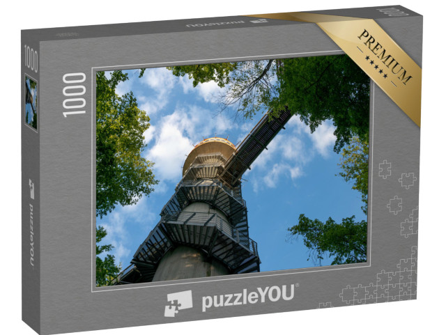 Puzzle 1000 Teile „Aussichtsturm im Baumwipfelpfad, Nationalpark Hainich“