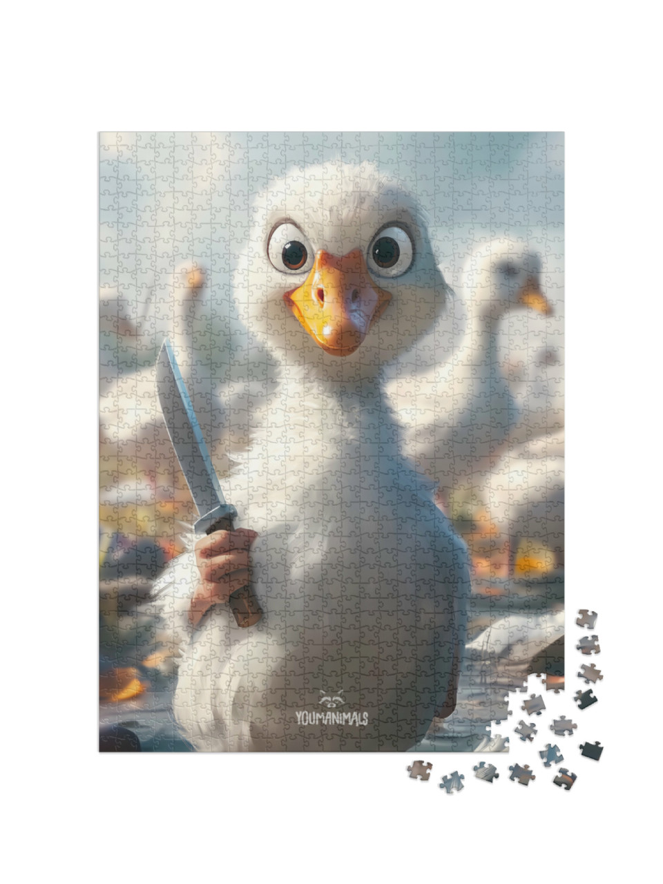Puzzle 1000 Teile „YOUMANIMALS: Gustava“