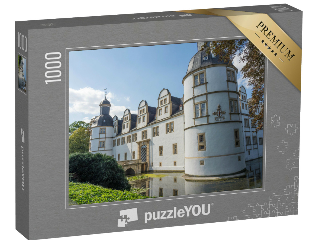 Puzzle 1000 Teile „Schloss in Paderborn“