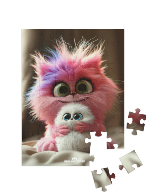 Puzzle 48 Teile „LITTLEMONSTERTIME: Grace“