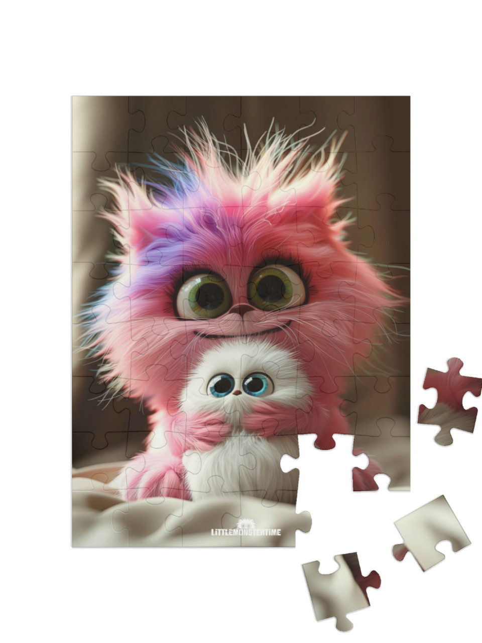 Puzzle 48 Teile „LITTLEMONSTERTIME: Grace“