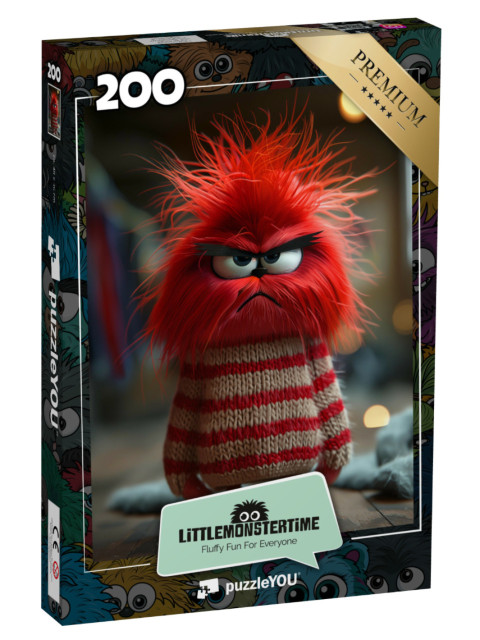 Puzzle 200 Teile „LITTLEMONSTERTIME: Rufus“