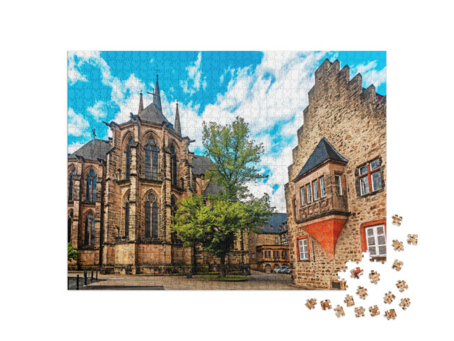 Puzzle 1000 Teile „Elisabethkirche Marburg“