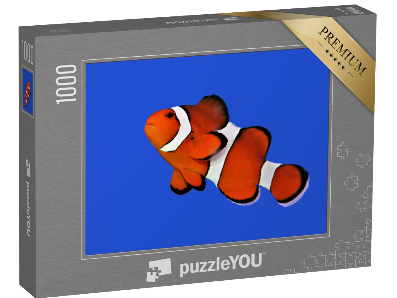 Puzzle 1000 Teile „Oranger Clownfisch, Percula-Clownfisch“