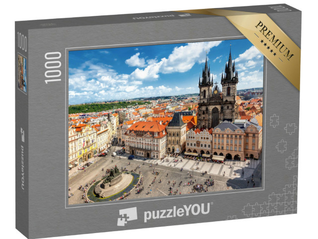 Puzzle 1000 Teile „Der Altstädter Ring in Prag“