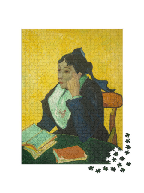 Puzzle 1000 Teile „Vincent van Gogh - L'Arlésienne Madame Joseph-Michel Ginoux“