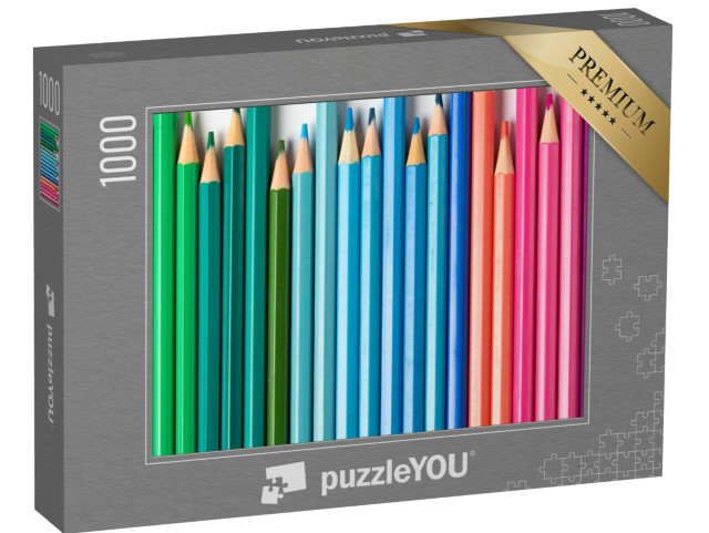 Puzzle 1000 Teile „Buntstifte“