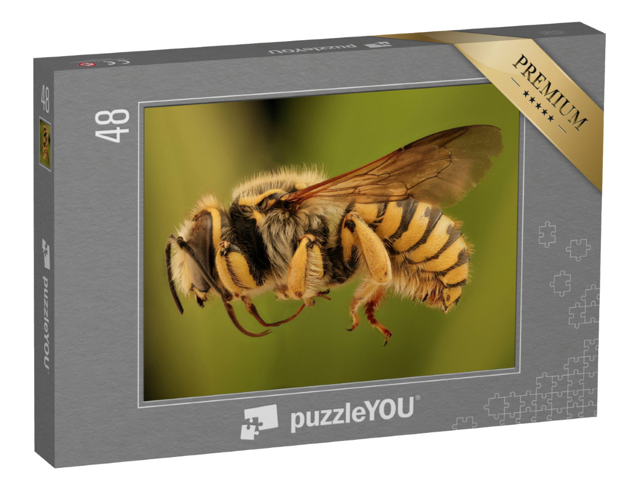 Puzzle 48 Teile „Eine fliegende Biene “
