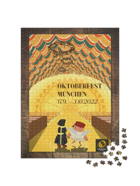 Puzzle 1000 Teile „OKTOBERFEST™ 2022 JAHRESMOTIV“