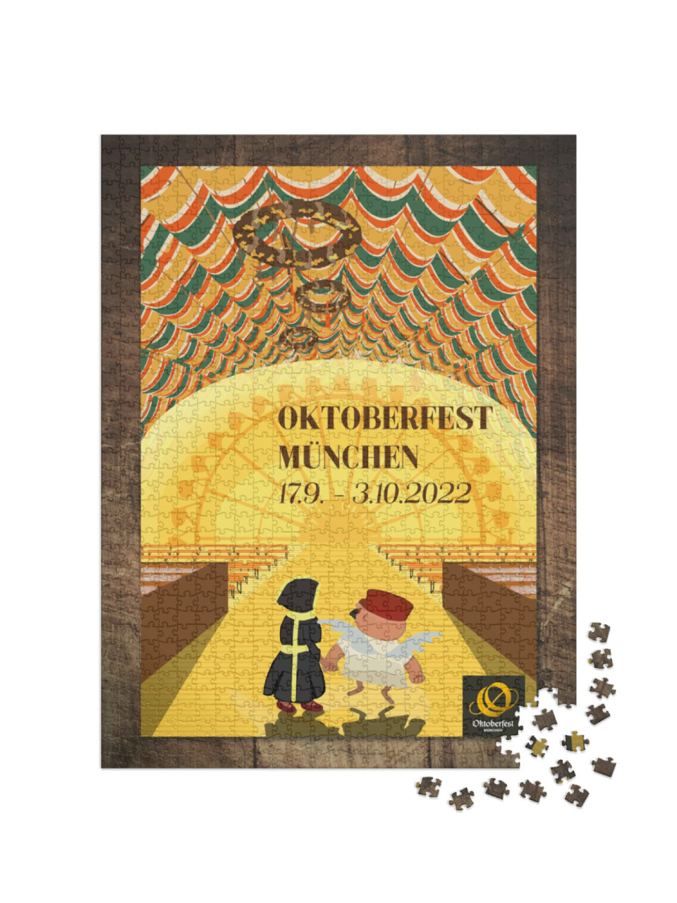 Puzzle 1000 Teile „OKTOBERFEST™ 2022 JAHRESMOTIV“