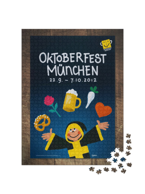 Puzzle 1000 Teile „OKTOBERFEST™ 2012 JAHRESMOTIV“