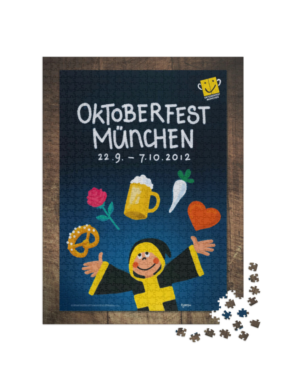 Puzzle 1000 Teile „OKTOBERFEST™ 2012 JAHRESMOTIV“