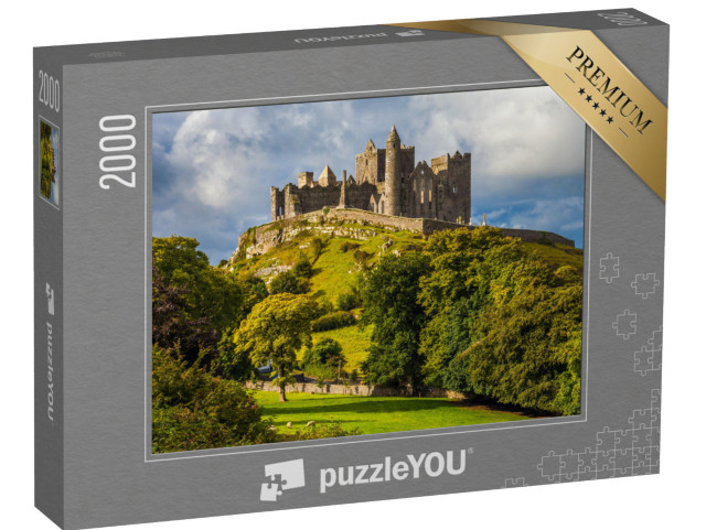 Puzzle 2000 Teile „Rock of Cashel in spektakulärem Licht, Tipperary, Irland“