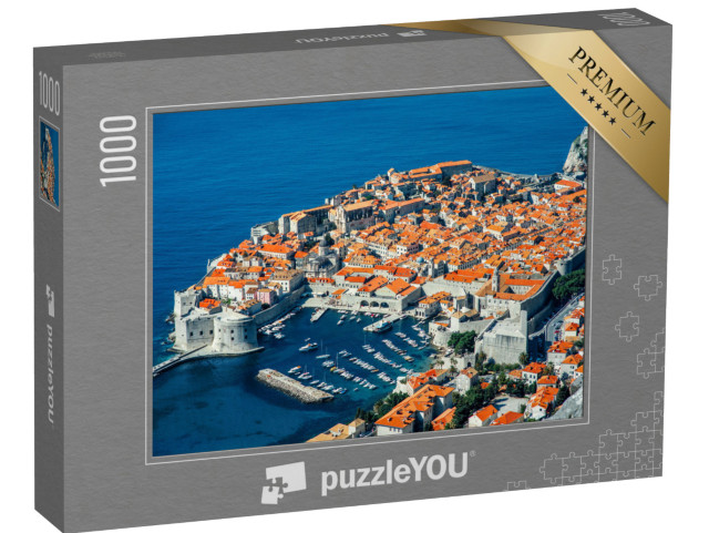 Puzzle 1000 Teile „Dubrovnik von oben, Kroatien“