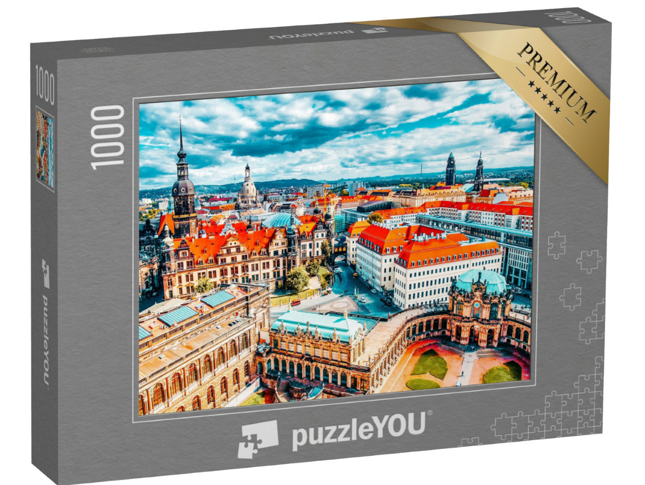 Puzzle 1000 Teile „Der Dresdner Zwinger, Sachsen, Deutschland“