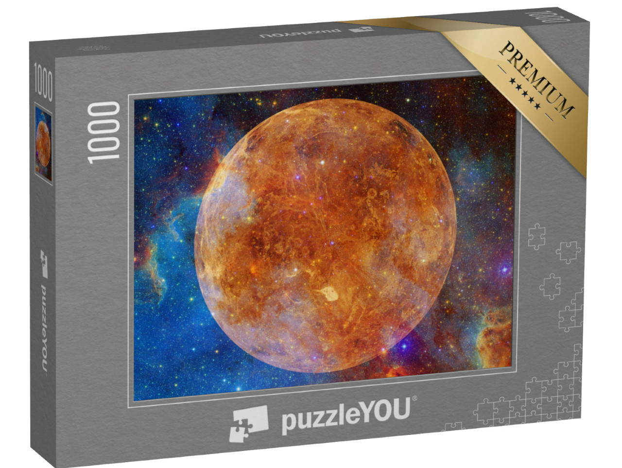 Puzzle 1000 Teile „Bild des Planeten Venus von der NASA zur Verfügung gestellt“