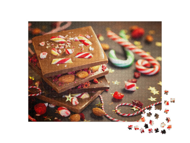 Puzzle 1000 Teile „Christmas Chocolate“