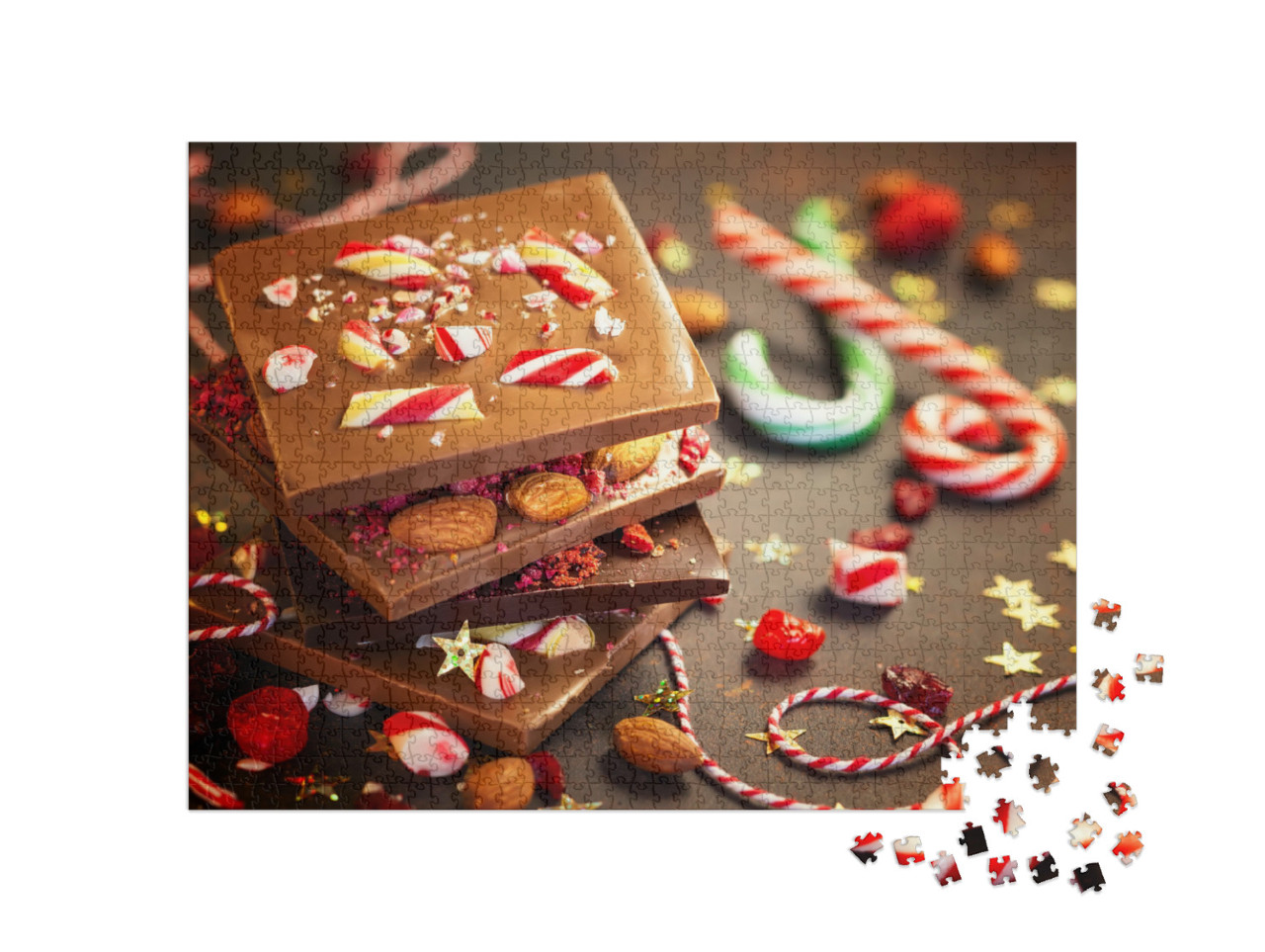 Puzzle 1000 Teile „Christmas Chocolate“