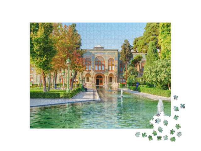 Puzzle 1000 Teile „Golestan-Palast in Teheran“