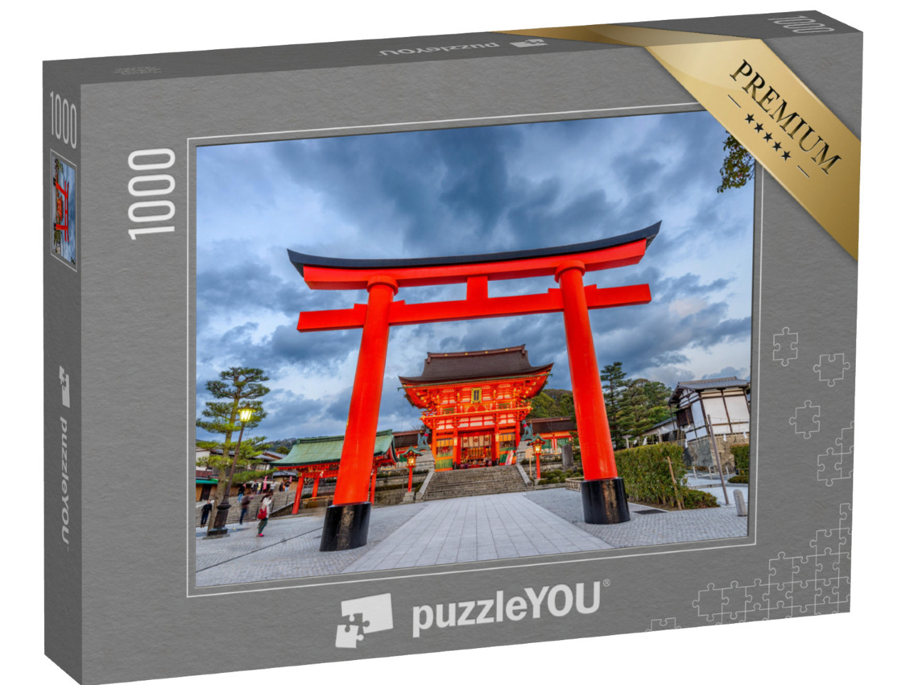Puzzle 1000 Teile „Fushimi Inari-Schrein in Kyoto, Japan“