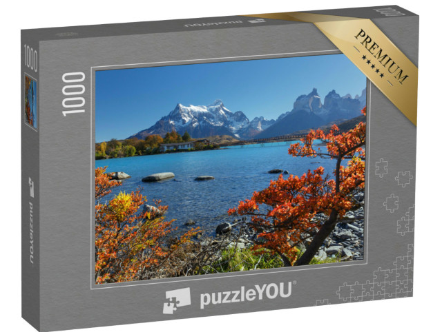 Puzzle 1000 Teile „Torres del Paine National Park in Patagonien, Chile“