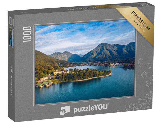 Puzzle 1000 Teile „Wunderschöner Tegernsee, Deutschland“