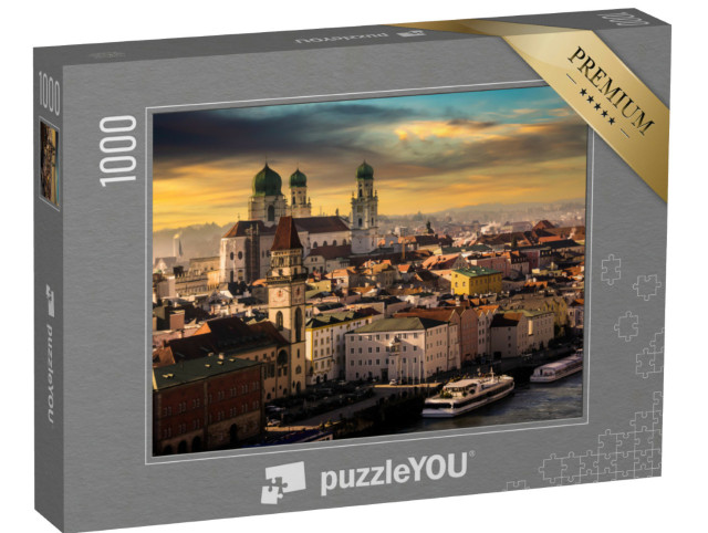 Puzzle 1000 Teile „Passau an der Donau, Deutschland“