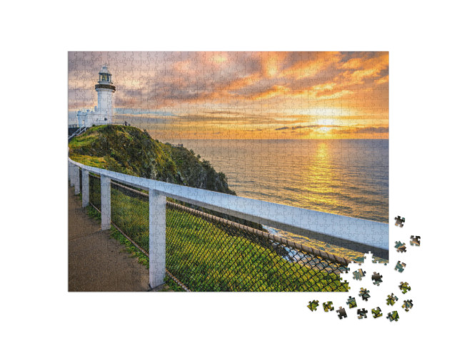 Puzzle 1000 Teile „Sonnenaufgang bei Vape Byron“