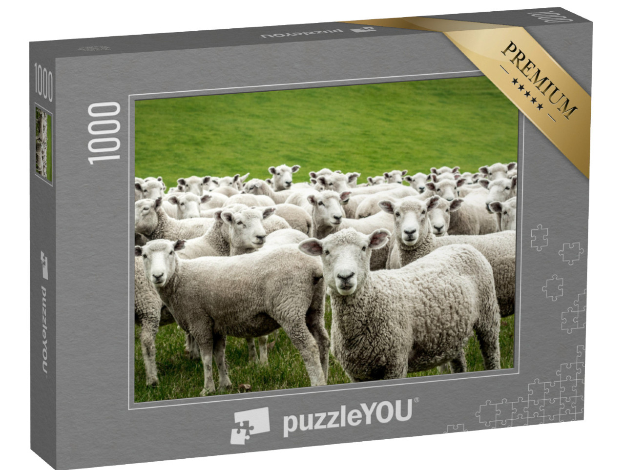 Puzzle 1000 Teile „Schafherde“