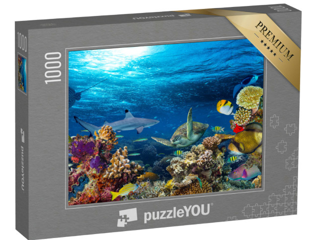 Puzzle 1000 Teile „Unterwasser-Korallenriff“