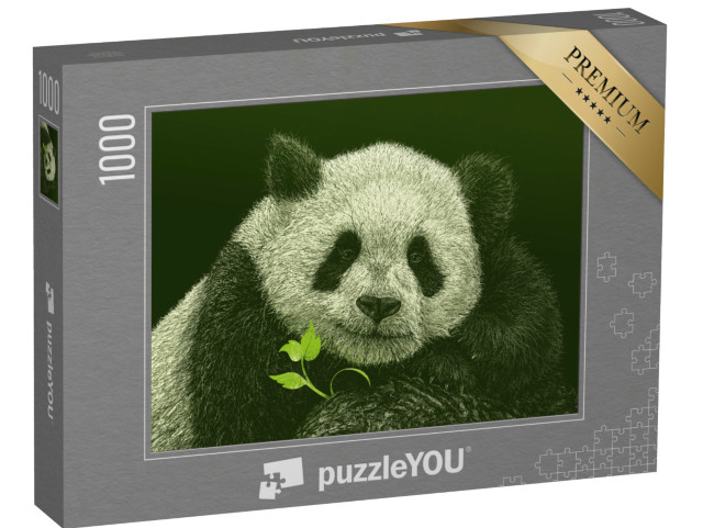 Puzzle 1000 Teile „Panda“