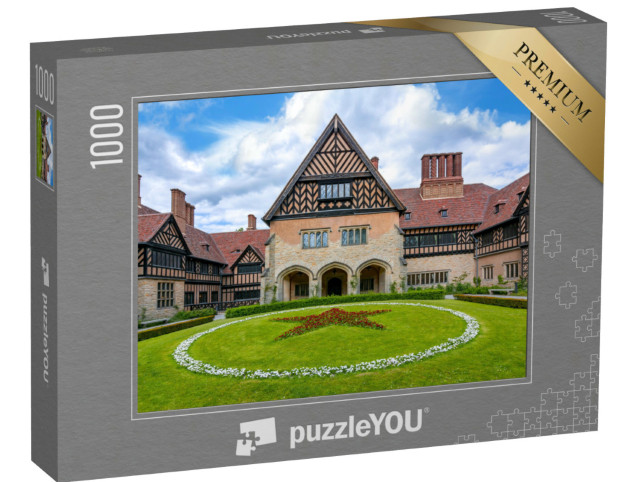 Puzzle 1000 Teile „Schloss Cecilienhof im Neuen Park, Potsdam, Deutschland“