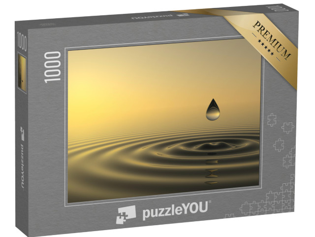 Puzzle 1000 Teile „Zen Tropfen“