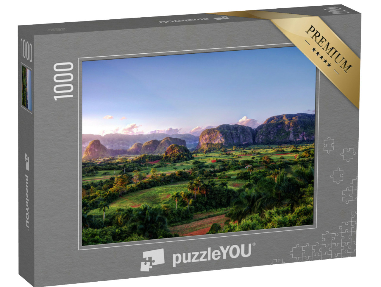 Puzzle 1000 Teile „Kuba Vinales“
