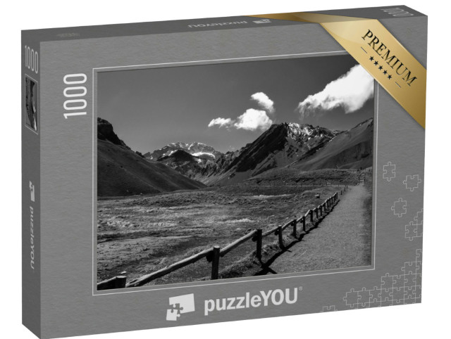 Puzzle 1000 Teile „Landschaft am Aconcagua-Nationalpark“