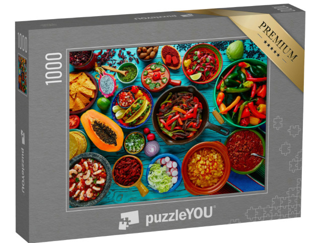 Puzzle 1000 Teile „Mexikanisches Essen“